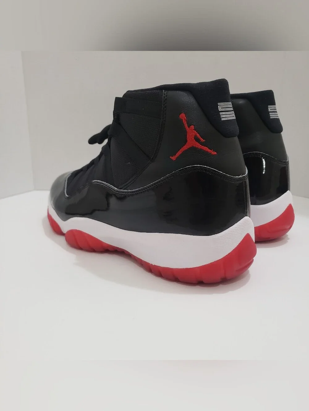 Nike Air Jordan 11 Retro Bred 2019 Men’s Size 12 Black Red 378037-061 OG Box